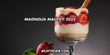 Magnolia Maliyeti 2025