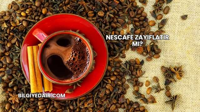 Nescafe Zayıflatır mı?