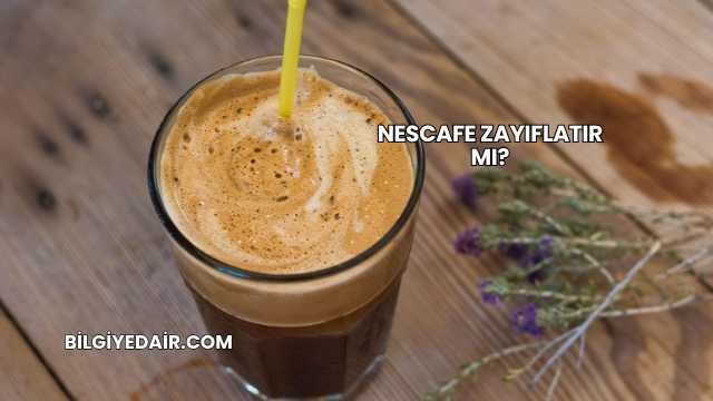 Nescafe Zayıflatır mı?