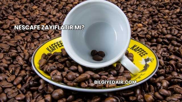 Nescafe Zayıflatır mı?