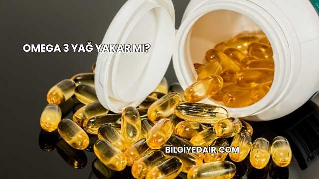 Omega 3 Yağ Yakar mı?