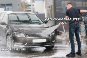 Oto Yıkama Maliyeti 2025