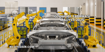 Otomobil Fabrikası Maliyeti 2025