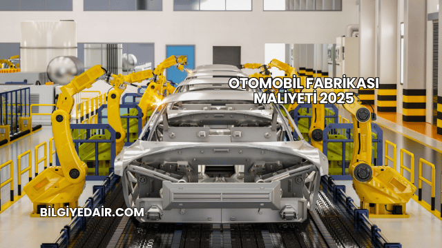 Otomobil Fabrikası Maliyeti 2025