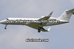 Özel Jetin Yakıt Maliyeti Nedir?