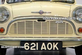 Özel Plaka Maliyeti 2025