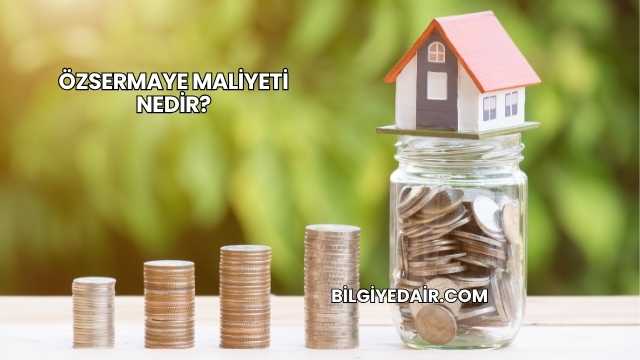 Özsermaye Maliyeti Nedir?
