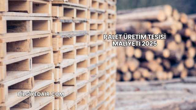 Palet Üretim Tesisi Maliyeti 2025