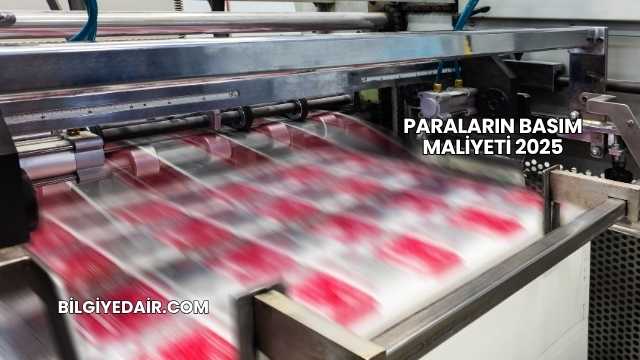 Paraların Basım Maliyeti 2025
