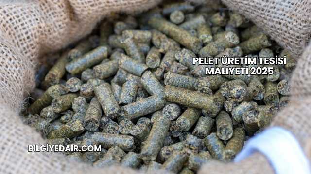 Pelet Üretim Tesisi Maliyeti 2025