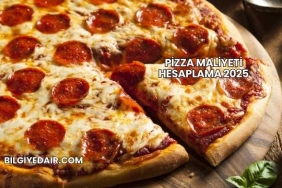 Pizza Maliyeti Hesaplama 2025