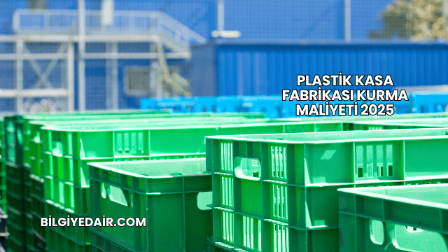 Plastik Kasa Fabrikası Kurma Maliyeti 2025