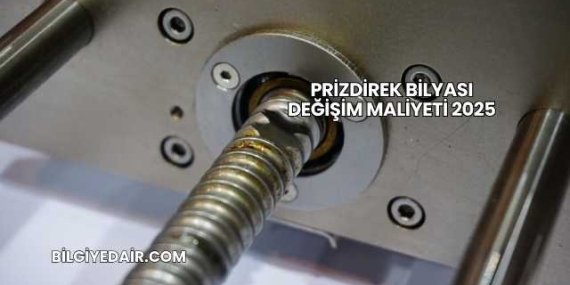 Prizdirek Bilyası Değişim Maliyeti 2025
