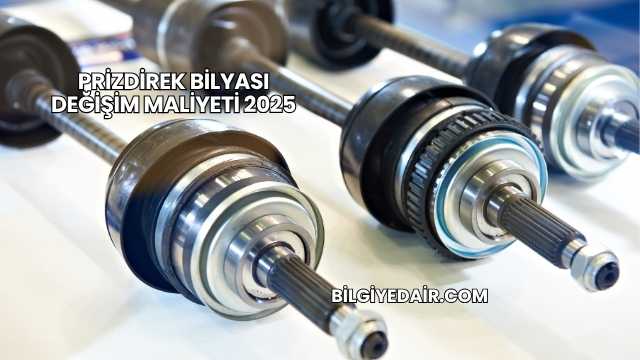 Prizdirek Bilyası Değişim Maliyeti 2025