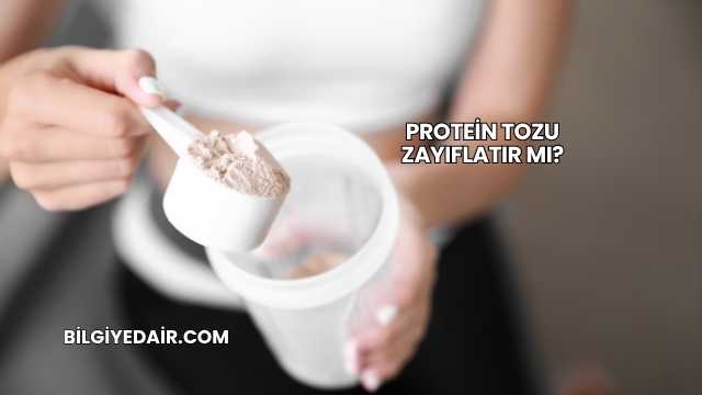 Protein Tozu Zayıflatır mı?
