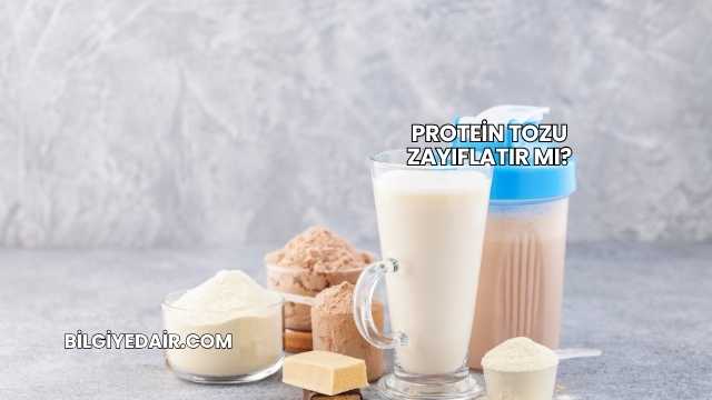 Protein Tozu Zayıflatır mı?