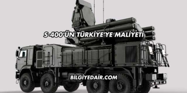 S-400'ün Türkiye'ye Maliyeti
