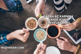 Sabah Aç Karnına Kahve İçmek Zayıflatır mı?