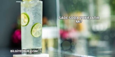 Sade Soda Zayıflatır mı?