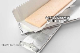Sakız Çiğnemek Zayıflatır mı?