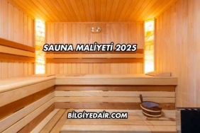 Sauna Maliyeti 2025