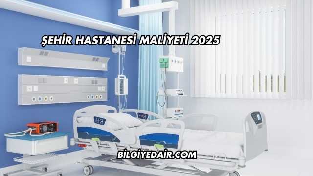 Şehir Hastanesi Maliyeti 2025