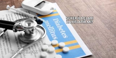 Şeker İlaçları Zayıflatır mı?