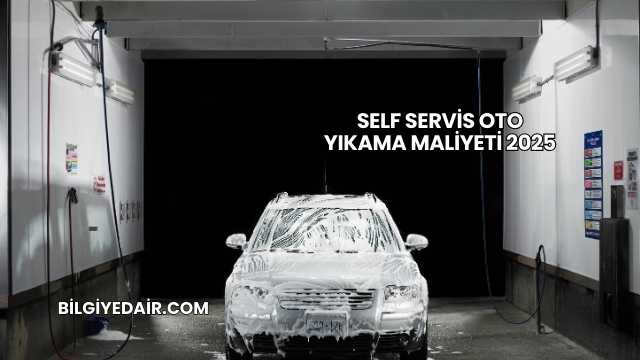 Self Servis Oto Yıkama Maliyeti 2025