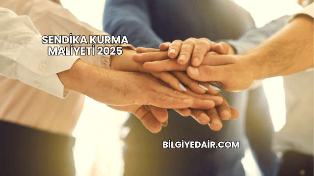 Sendika Kurma Maliyeti 2025
