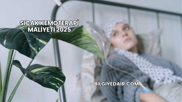 Sıcak Kemoterapi Maliyeti 2025