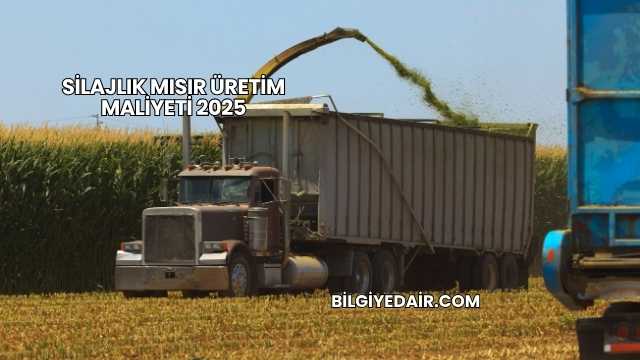 Silajlık Mısır Üretim Maliyeti 2025