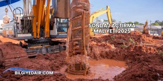 Sondaj Açtırma Maliyeti 2025