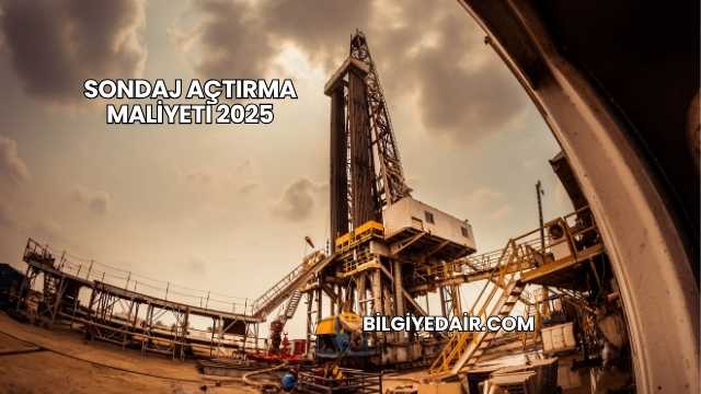 Sondaj Açtırma Maliyeti 2025