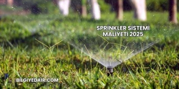 Sprinkler Sistemi Maliyeti 2025