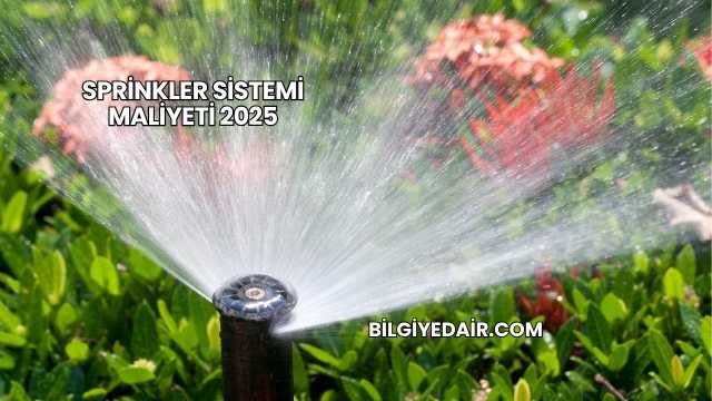 Sprinkler Sistemi Maliyeti 2025