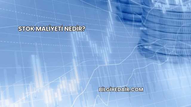 Stok Maliyeti Nedir?