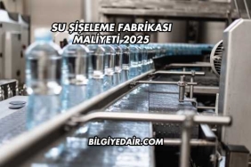 Su Şişeleme Fabrikası Maliyeti 2025