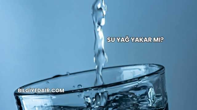 Su Yağ Yakar mı?