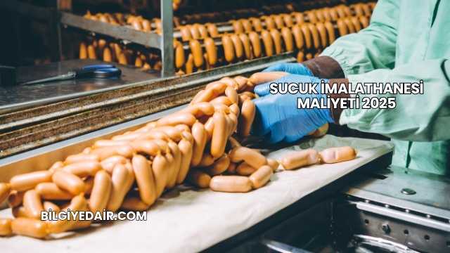 Sucuk İmalathanesi Maliyeti 2025