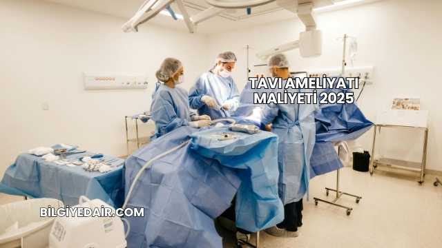 TAVI Ameliyatı Maliyeti 2025