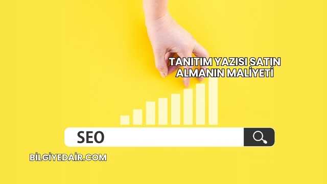 Tanıtım Yazısı Satın Almanın Maliyeti