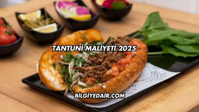 Tantuni Maliyeti 2025