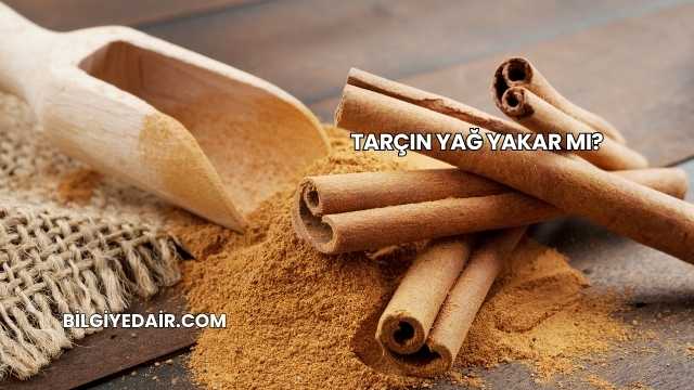 Tarçın Yağ Yakar mı?