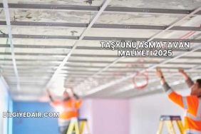 Taşyünü Asma Tavan Maliyeti 2025