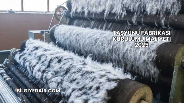 Taşyünü Fabrikası Kurulumu Maliyeti 2025