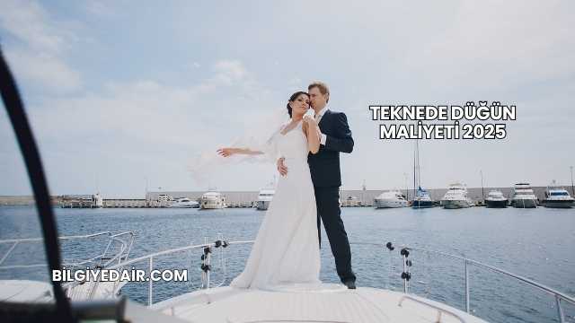 Teknede Düğün Maliyeti 2025