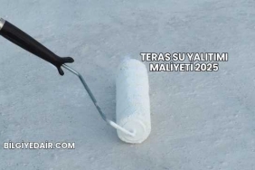 Teras Su Yalıtımı Maliyeti 2025
