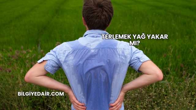 Terlemek Yağ Yakar mı?