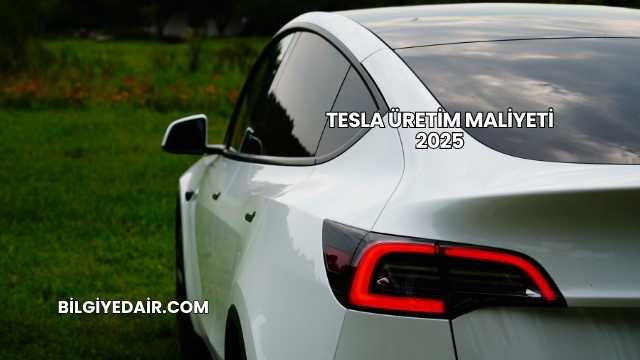 Tesla Üretim Maliyeti 2025