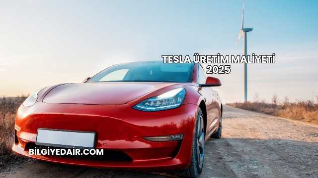 Tesla Üretim Maliyeti 2025